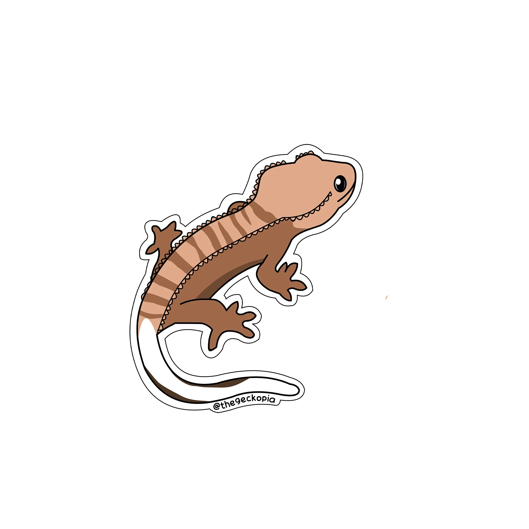 Crested Gecko Morph Stickers/ Decals - Image 3
