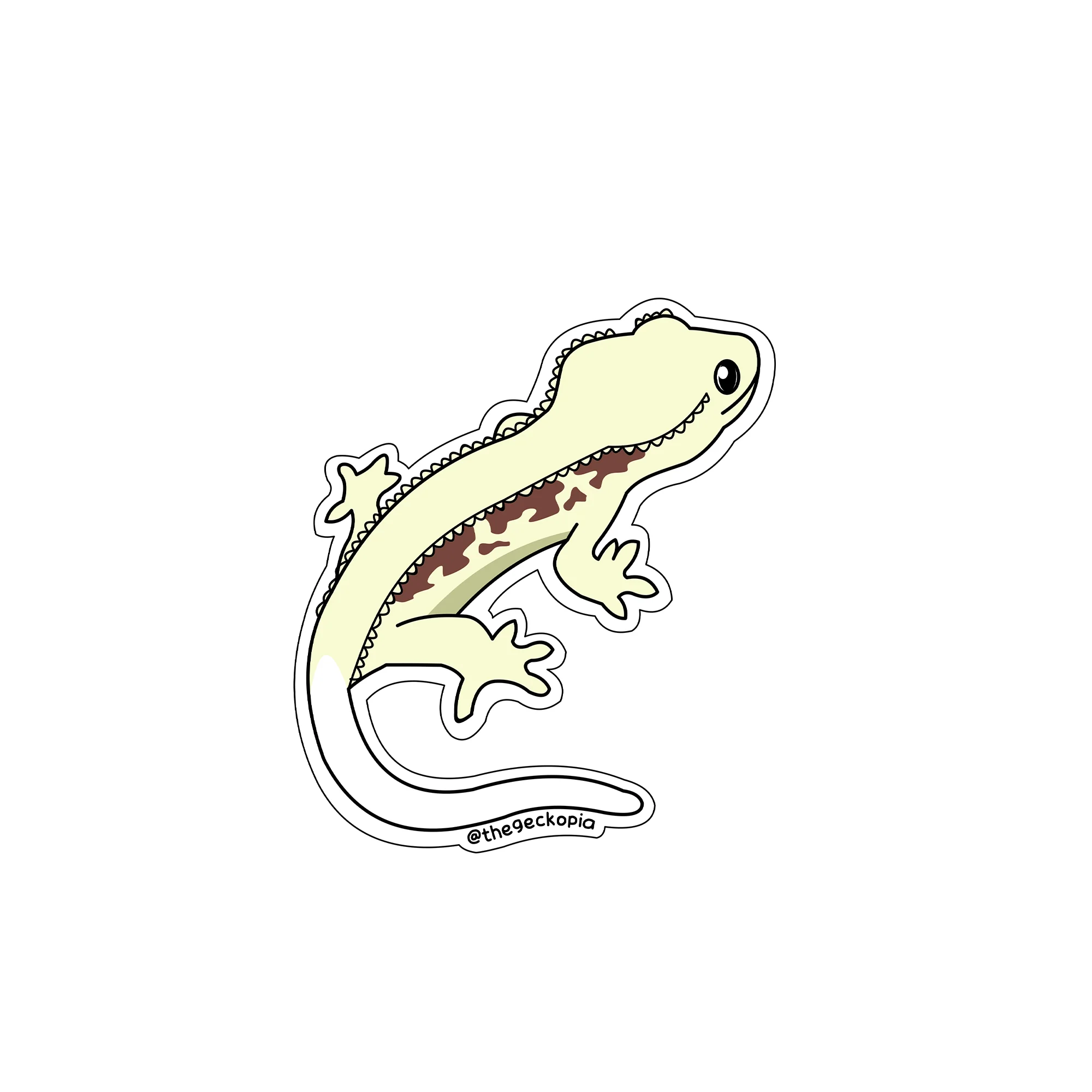 Crested Gecko Morph Stickers/ Decals - Image 5