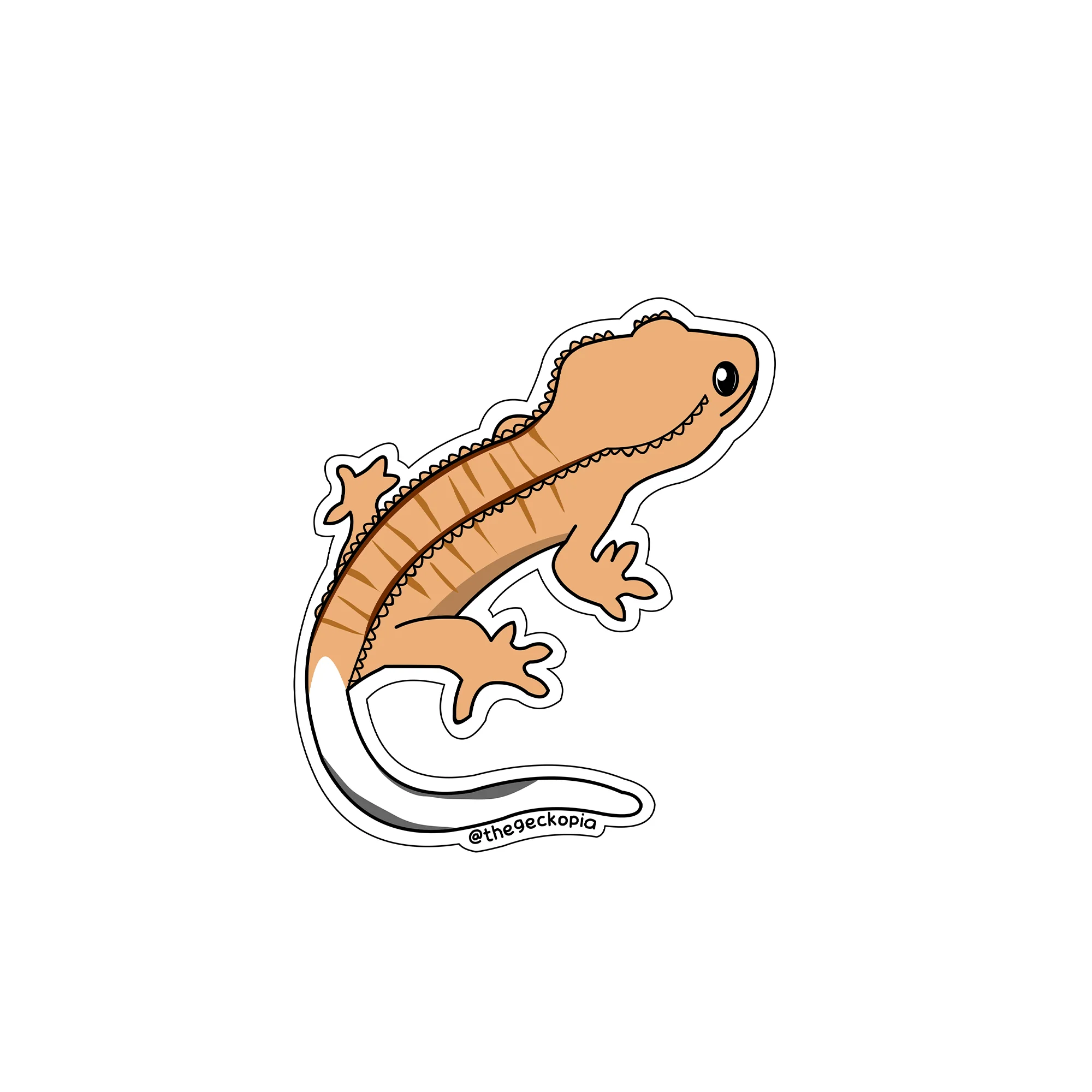 Crested Gecko Morph Stickers/ Decals - Image 6