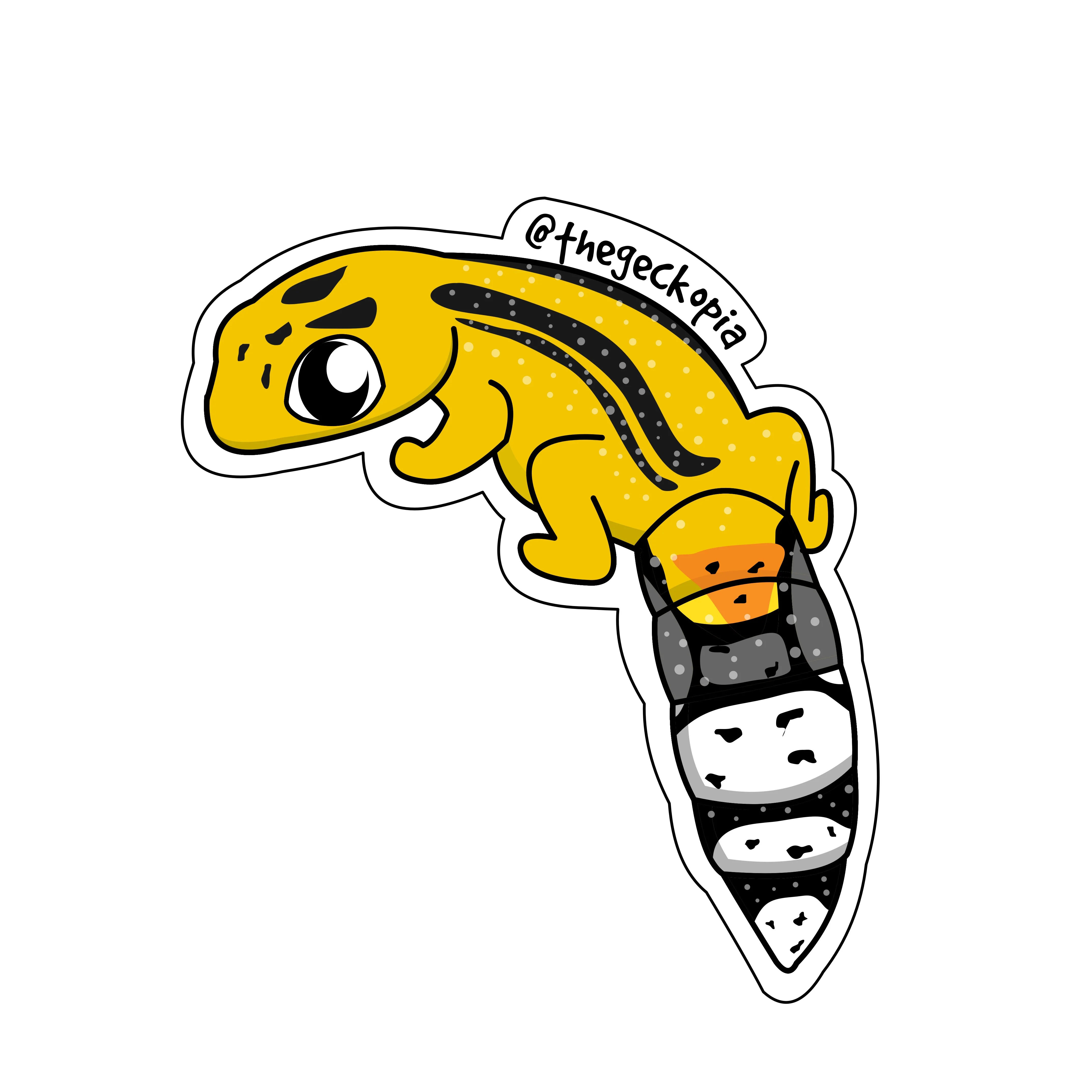 Leopard Gecko Morph Sticker/ Decals - Image 10