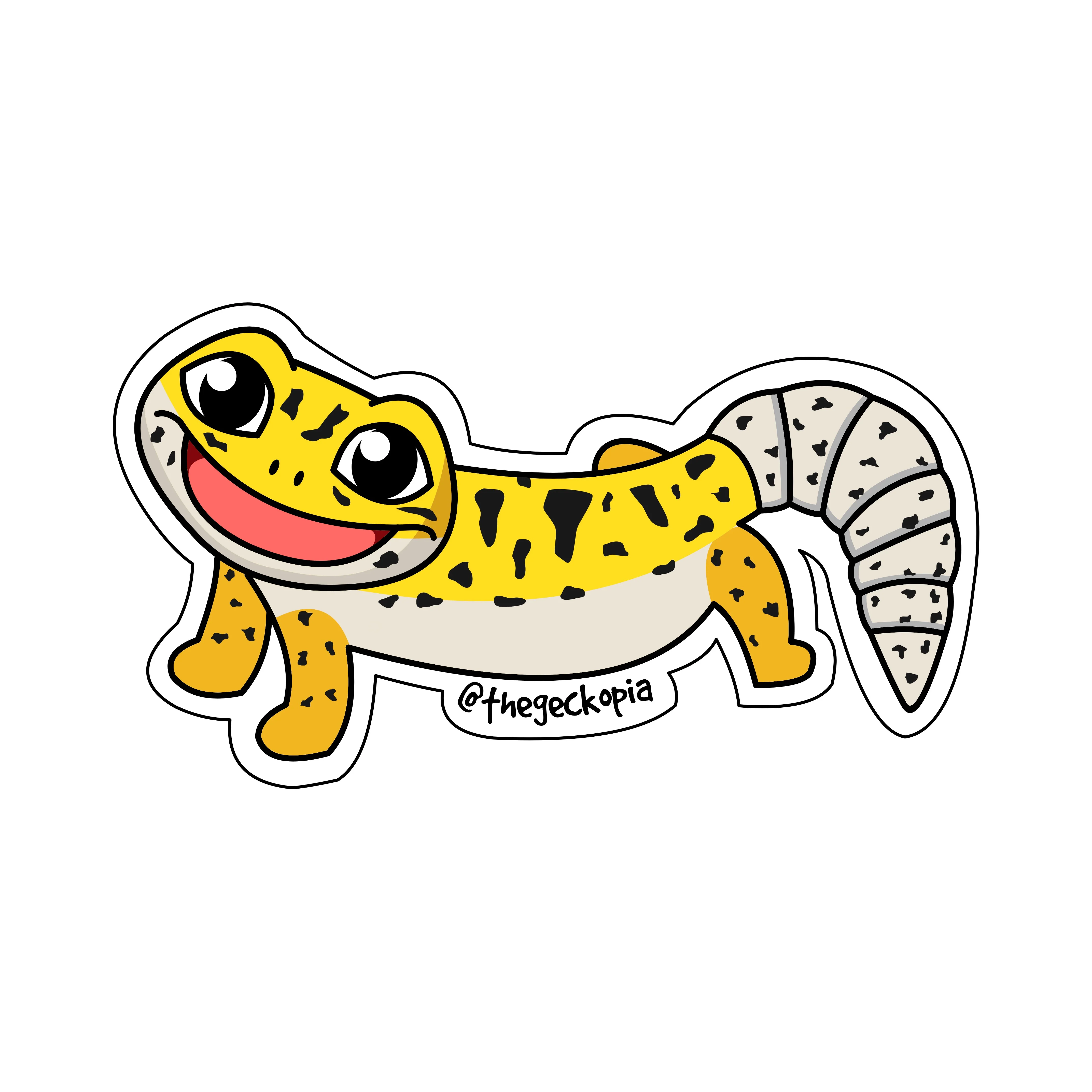 Leopard Gecko Morph Sticker/ Decals - Image 12