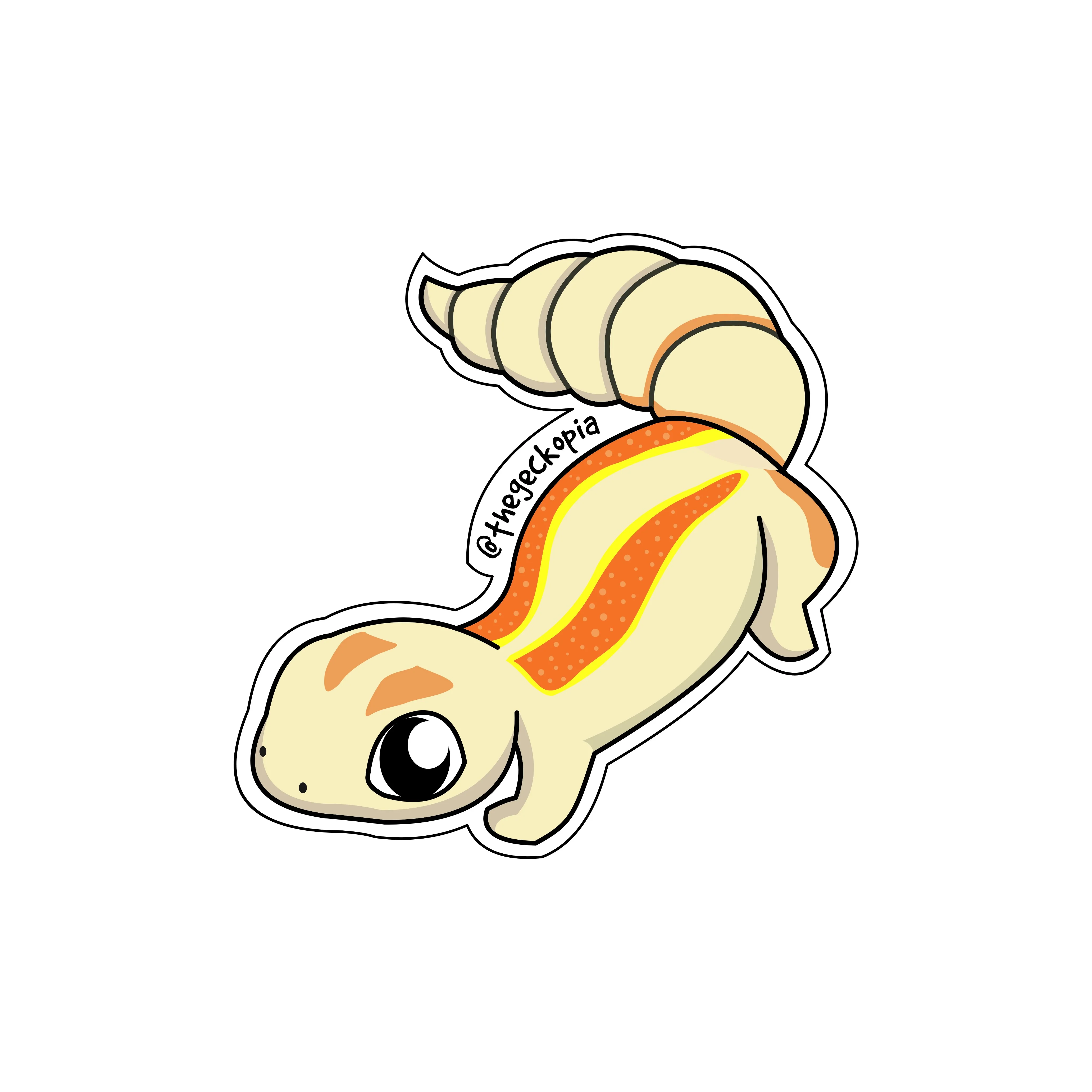 Leopard Gecko Morph Sticker/ Decals - Image 13