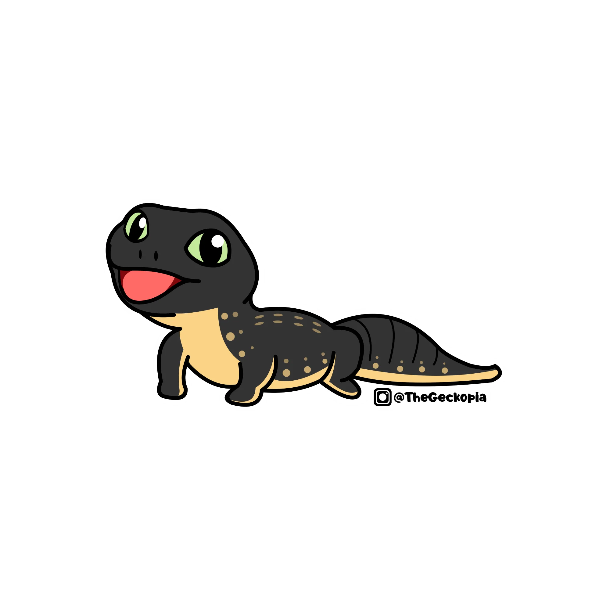 Leopard Gecko Morph Sticker/ Decals - Image 5