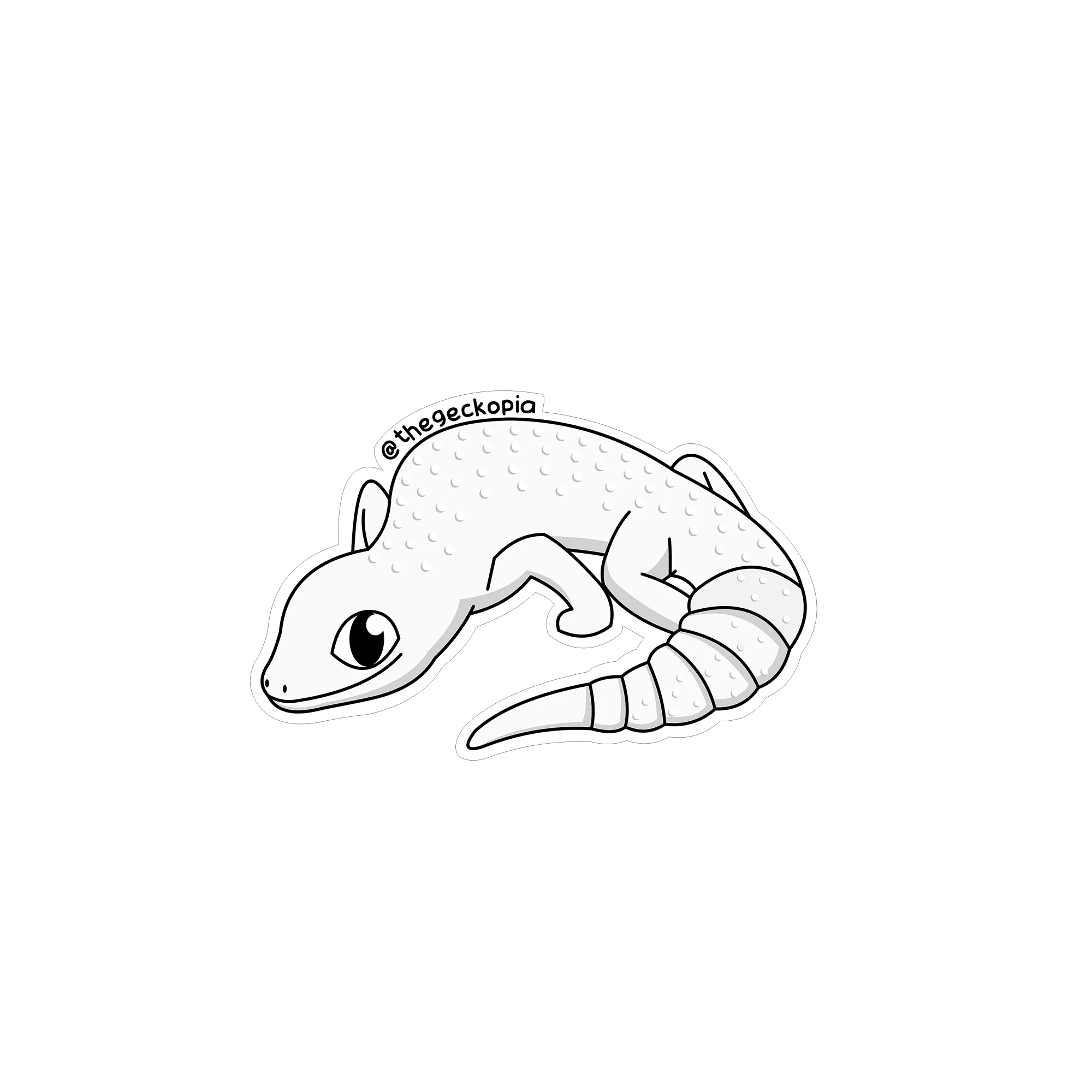 Leopard Gecko Morph Sticker/ Decals - Image 7